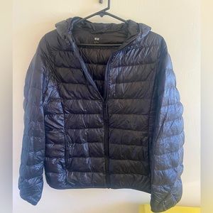 Uniqlo, Super lightweight, Black, Smooth, Puffer